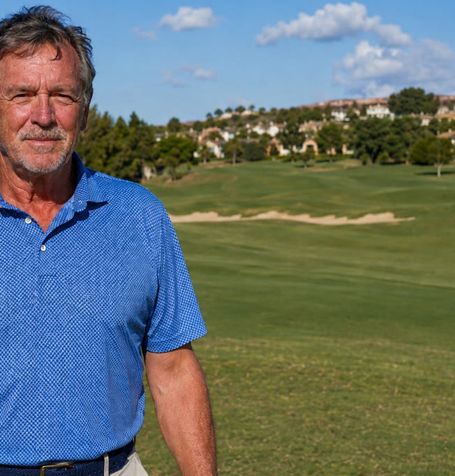The golfer behind Grandpa Golf